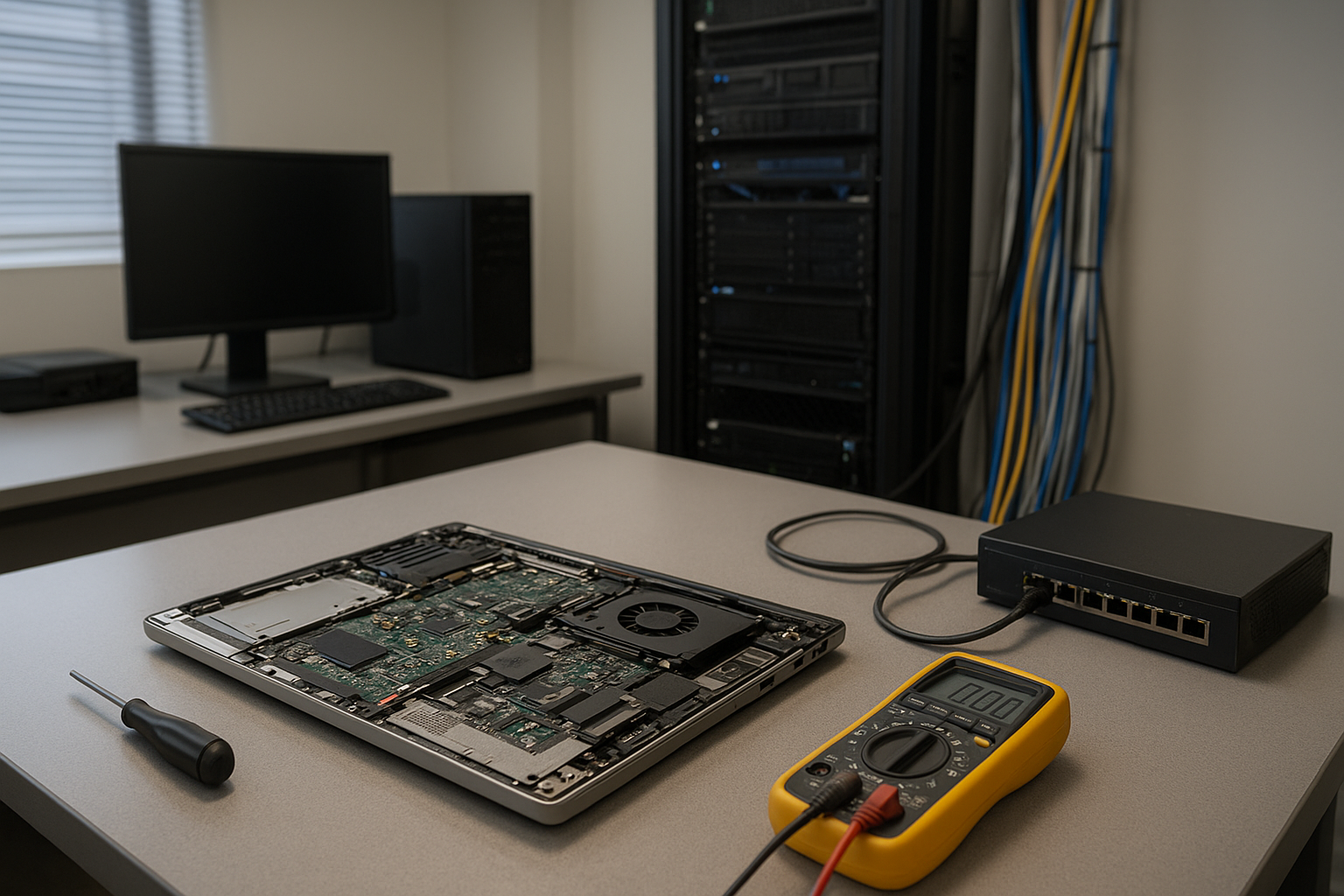 Fort Wayne computer repair services - professional hardware repair, network setup, and technical support